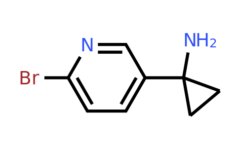 1-(6-Bromopyridin-3-YL)cyclopropanamine