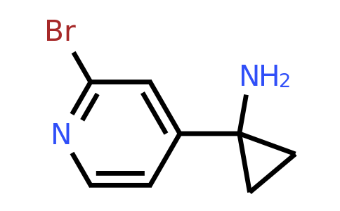 1-(2-Bromopyridin-4-YL)cyclopropanamine