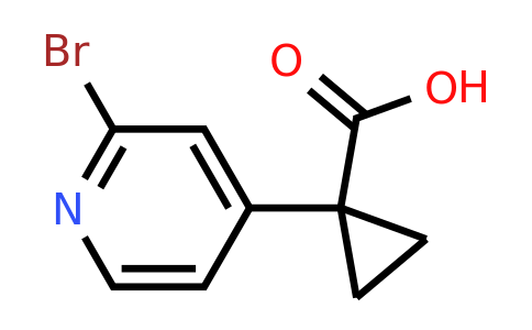 CAS 1060811-43-9 | 1-(2-Bromopyridin-4-YL)cyclopropanecarboxylic acid