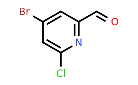 CAS 1060811-63-3 | 4-Bromo-6-chloropicolinaldehyde