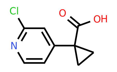 CAS 1060811-78-0 | 1-(2-Chloropyridin-4-YL)cyclopropanecarboxylic acid