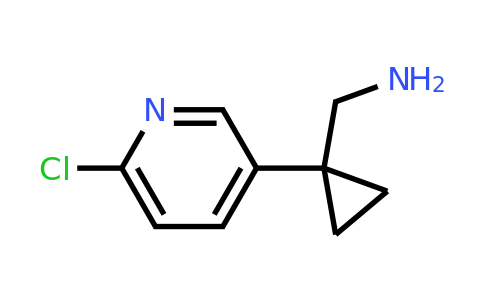 (1-(6-Chloropyridin-3-YL)cyclopropyl)methanamine