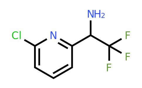 CAS 1060811-93-9 | 1-(6-Chloropyridin-2-YL)-2,2,2-trifluoroethanamine