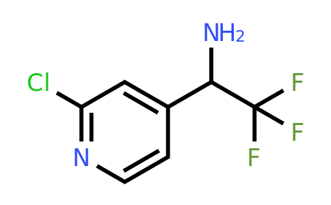 CAS 1060811-95-1 | 1-(2-Chloropyridin-4-YL)-2,2,2-trifluoroethanamine
