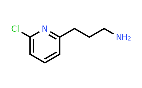 CAS 1060812-02-3 | 3-(6-Chloropyridin-2-YL)propan-1-amine