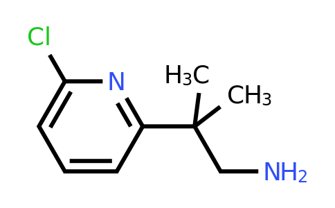 CAS 1060812-03-4 | 2-(6-Chloropyridin-2-YL)-2-methylpropan-1-amine