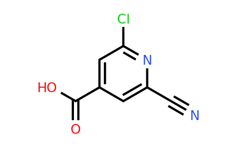 CAS 1060812-14-7 | 2-Chloro-6-cyanoisonicotinic acid