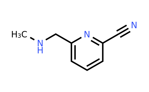 CAS 1060812-16-9 | 6-((Methylamino)methyl)picolinonitrile