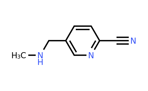 CAS 1060812-18-1 | 5-((Methylamino)methyl)picolinonitrile
