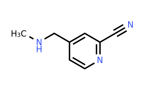 CAS 1060812-20-5 | 4-((Methylamino)methyl)picolinonitrile
