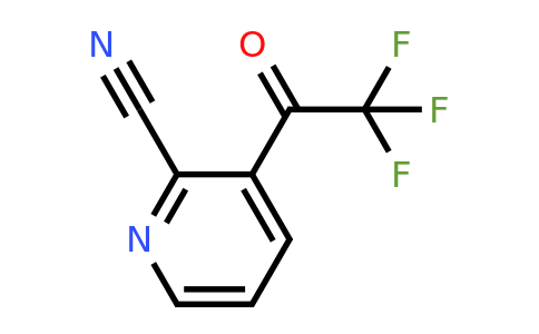 CAS 1060812-22-7 | 3-(2,2,2-Trifluoroacetyl)picolinonitrile
