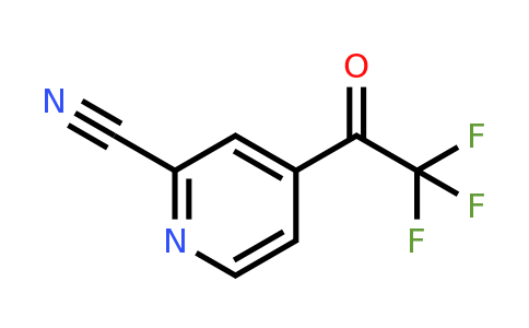 CAS 1060812-27-2 | 4-(2,2,2-Trifluoroacetyl)picolinonitrile