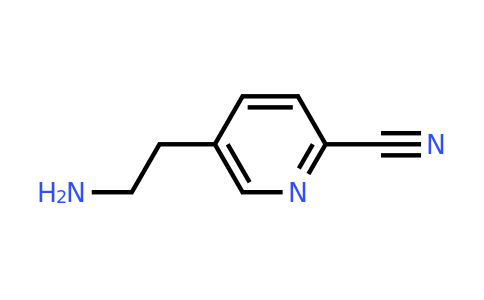 CAS 1060812-29-4 | 5-(2-Aminoethyl)picolinonitrile