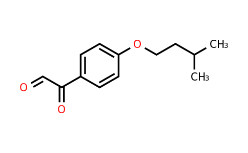 CAS 1060812-61-4 | [4-(3-Methyl-butoxy)-phenyl]-oxo-acetaldehyde