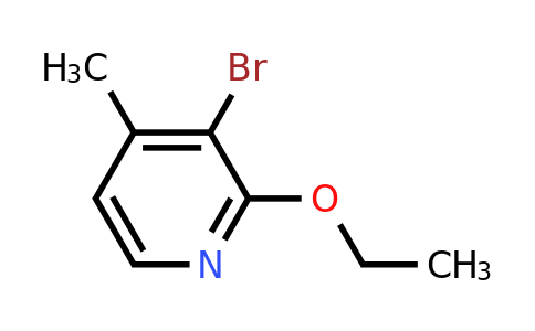 CAS 1060812-96-5 | 3-Bromo-2-ethoxy-4-methylpyridine