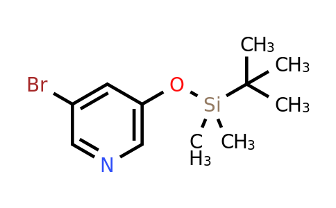 CAS 1060813-02-6 | 3-Bromo-5-(tert-butyldimethylsilyloxy)pyridine