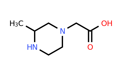 CAS 1060813-48-0 | (3-Methyl-piperazin-1-YL)-acetic acid