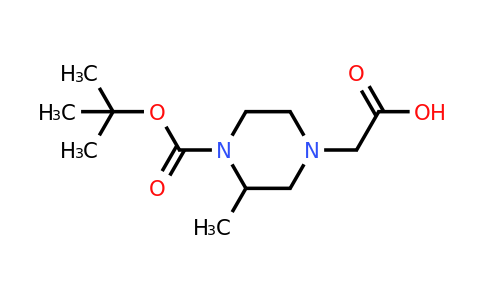 CAS 1060813-50-4 | 4-Carboxymethyl-2-methyl-piperazine-1-carboxylic acid tert-butyl ester