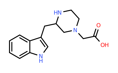 CAS 1060813-82-2 | 2-(3-((1H-Indol-3-YL)methyl)piperazin-1-YL)acetic acid