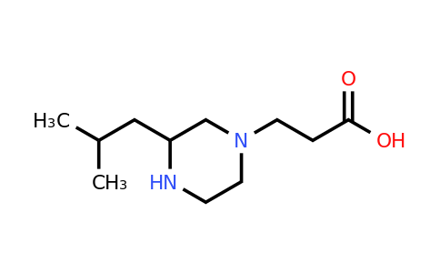 CAS 1060814-03-0 | 3-(3-Isobutylpiperazin-1-YL)propanoic acid