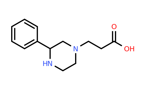 CAS 1060814-07-4 | 3-(3-Phenylpiperazin-1-YL)propanoic acid