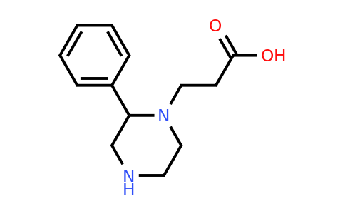 CAS 1060814-10-9 | 3-(2-Phenylpiperazin-1-YL)propanoic acid