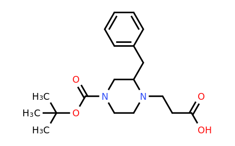 CAS 1060814-19-8 | 3-(2-Benzyl-4-(tert-butoxycarbonyl)piperazin-1-YL)propanoic acid