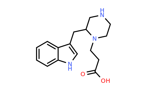 CAS 1060814-24-5 | 3-(2-((1H-Indol-3-YL)methyl)piperazin-1-YL)propanoic acid