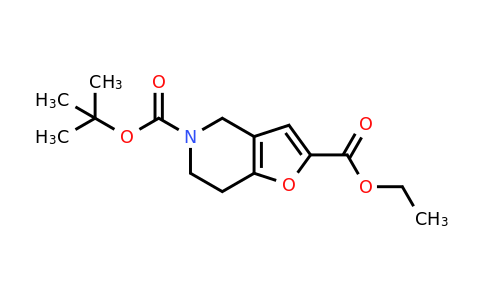 CAS 1060814-36-9 | 5-Tert-butyl 2-ethyl 6,7-dihydrofuro[3,2-C]pyridine-2,5(4H)-dicarboxylate