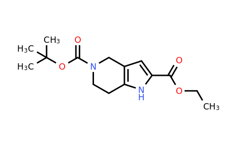 CAS 1060814-39-2 | 5-Tert-butyl 2-ethyl 6,7-dihydro-1H-pyrrolo[3,2-C]pyridine-2,5(4H)-dicarboxylate