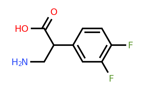 CAS 1060814-65-4 | 3-Amino-2-(3,4-difluorophenyl)propanoic acid