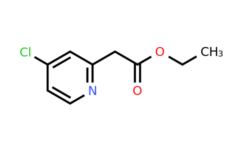 CAS 1060814-85-8 | Ethyl 2-(4-chloropyridin-2-YL)acetate