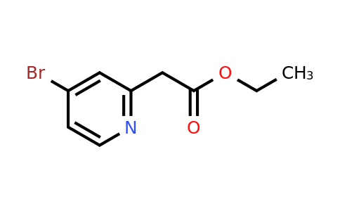 CAS 1060814-91-6 | Ethyl 2-(4-bromopyridin-2-YL)acetate