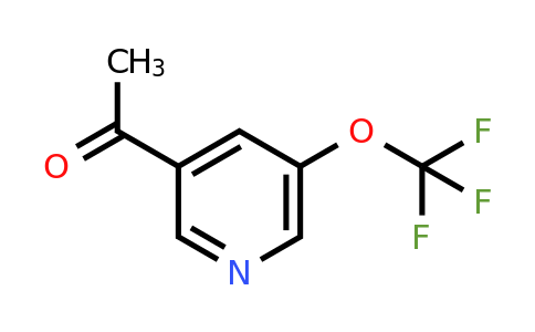 CAS 1060815-11-3 | 1-(5-(Trifluoromethoxy)pyridin-3-YL)ethanone