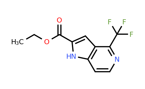 CAS 1060815-19-1 | Ethyl 4-(trifluoromethyl)-1H-pyrrolo[3,2-C]pyridine-2-carboxylate