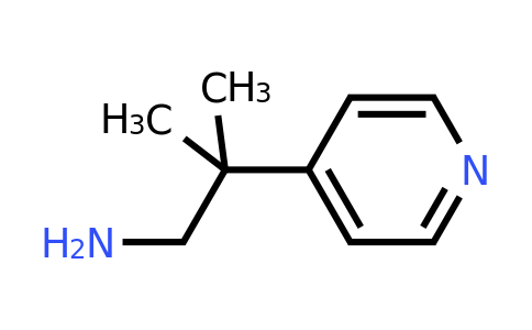 CAS 1060815-29-3 | 2-Methyl-2-(pyridin-4-YL)propan-1-amine