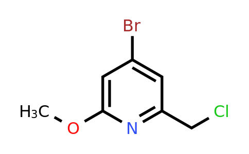 CAS 1060815-50-0 | 4-Bromo-2-(chloromethyl)-6-methoxypyridine
