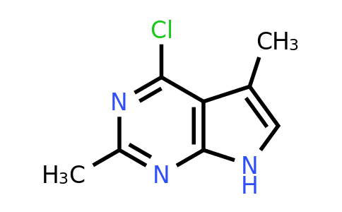 CAS 1060815-87-3 | 4-chloro-2,5-dimethyl-7H-pyrrolo[2,3-d]pyrimidine