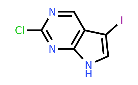 CAS 1060815-90-8 | 2-chloro-5-iodo-7H-pyrrolo[2,3-d]pyrimidine