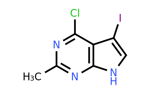 CAS 1060815-92-0 | 4-chloro-5-iodo-2-methyl-7H-pyrrolo[2,3-d]pyrimidine