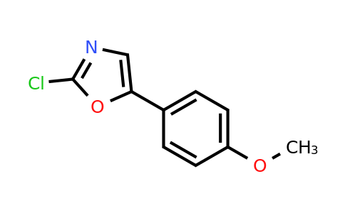 CAS 1060816-32-1 | 2-Chloro-5-(4-methoxyphenyl)oxazole