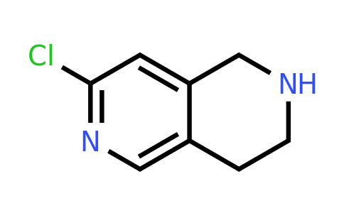 CAS 1060816-44-5 | 7-Chloro-1,2,3,4-tetrahydro-2,6-naphthyridine