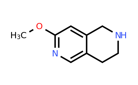 CAS 1060816-46-7 | 7-Methoxy-1,2,3,4-tetrahydro-2,6-naphthyridine
