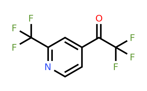 CAS 1060816-51-4 | 2,2,2-Trifluoro-1-(2-(trifluoromethyl)pyridin-4-YL)ethanone