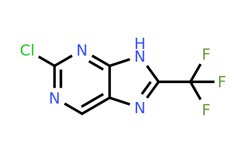 CAS 1060816-68-3 | 2-Chloro-8-(trifluoromethyl)-9H-purine