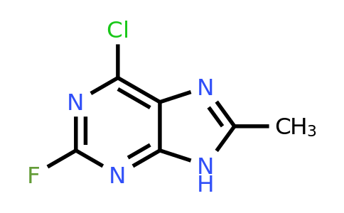 CAS 1060816-70-7 | 6-Chloro-2-fluoro-8-methyl-9H-purine