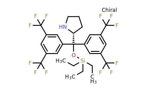 CAS 1061307-56-9 | (2r)-2-{bis[3,5-bis(trifluoromethyl)phenyl][(triethylsilyl)oxy]methyl}pyrrolidine