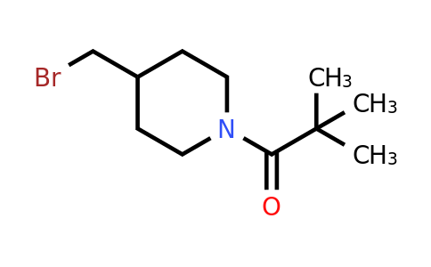 CAS 1061458-45-4 | 1-[4-(bromomethyl)piperidin-1-yl]-2,2-dimethylpropan-1-one