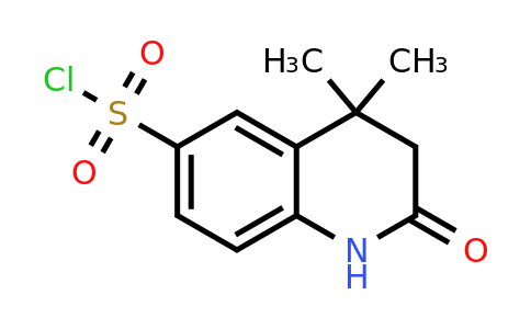 CAS 1061596-54-0 | 4,4-Dimethyl-2-oxo-1,2,3,4-tetrahydroquinoline-6-sulfonyl chloride