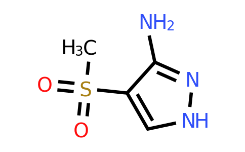 CAS 106232-38-6 | 4-methanesulfonyl-1H-pyrazol-3-amine
